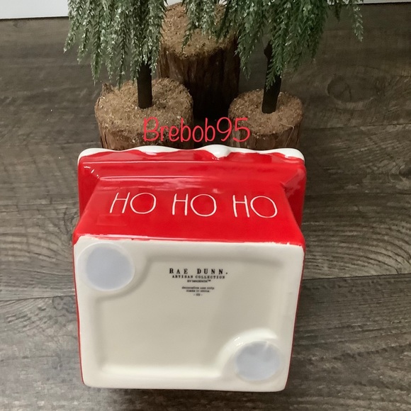 Rae Dunn Ceramic Santa in Chimmey - Picture 4 of 4